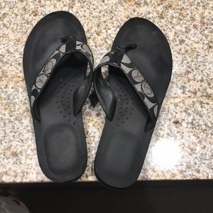 Coach Flip Flops
